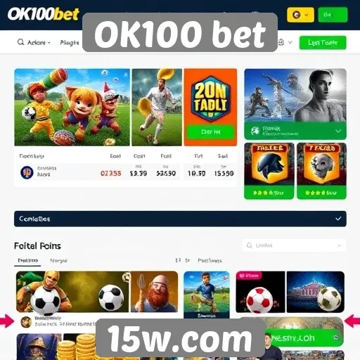 Experiência do usuário no site de jogos OK100 bet